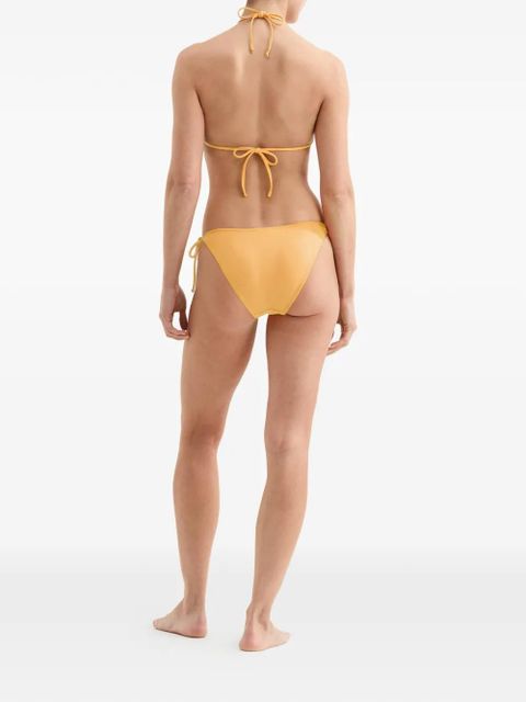 ERES triangle tie bikini top - Yellow