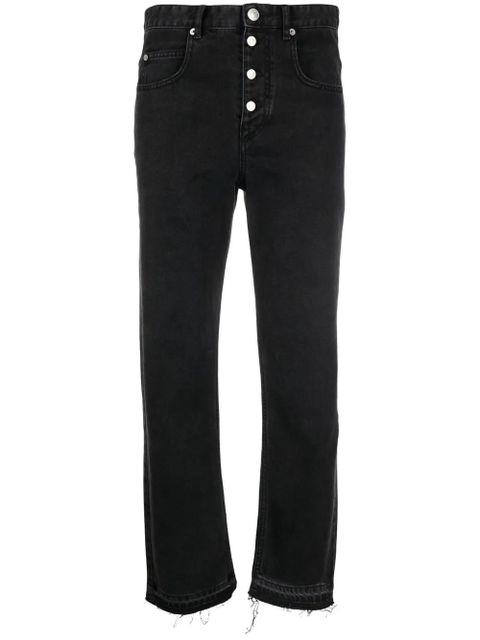 MARANT ÉTOILE Belden straight-leg jeans - Black - zdjęcie produktu nr 1