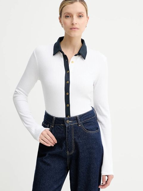 Rag & Bone longsleeve kolor biały RE0C25FP3LW - zdjęcie produktu nr 1