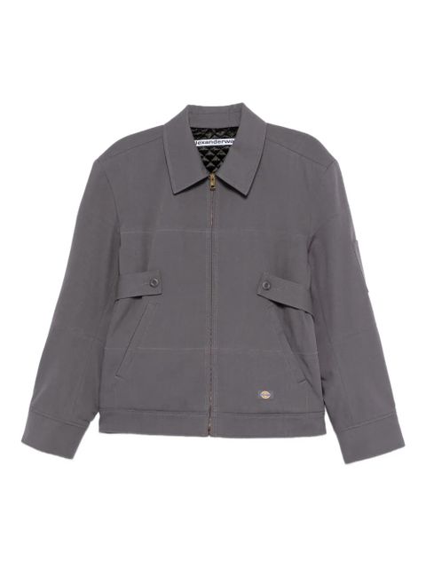 Alexander Wang zi-up bomber jacket - Grey - zdjęcie produktu nr 1