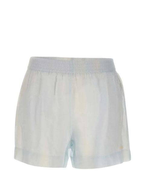 MC2 Saint Barth St. Tropez-print ramie shorts - White - zdjęcie produktu nr 2