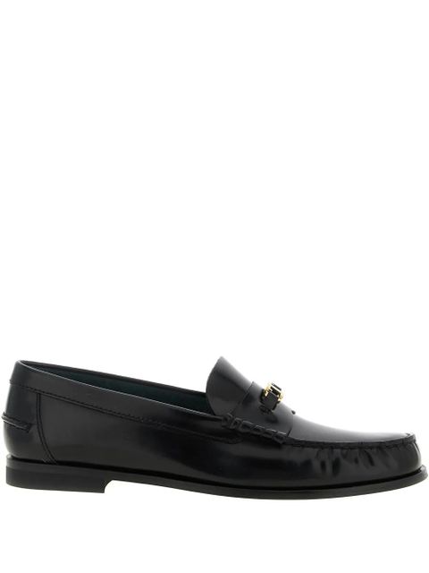 Tod's hardware-leather loafers - Black - zdjęcie produktu nr 1