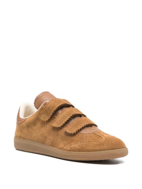 ISABEL MARANT Beth suede low-top sneakers - Brown - zdjęcie produktu nr 2