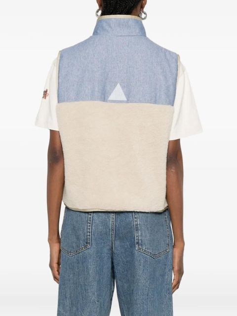 Moncler Grenoble logo-detail gilet - Neutrals