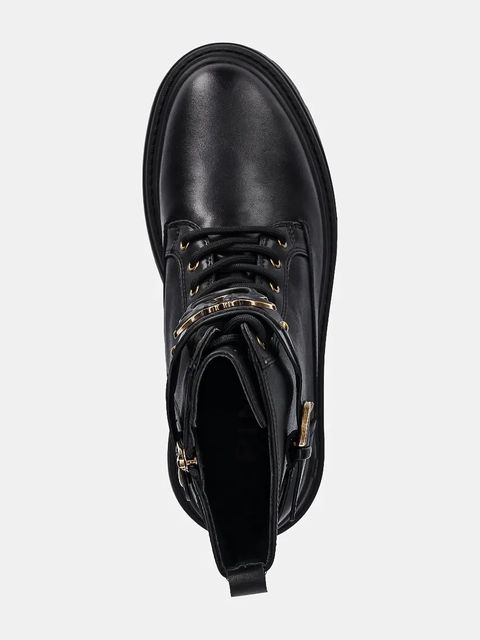 Pinko workery Mia damskie kolor czarny na platformie SD0147 P001 Z99