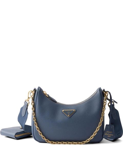 Prada Re-Edition 2005 Saffiano leather bag - Blue - zdjęcie produktu nr 1