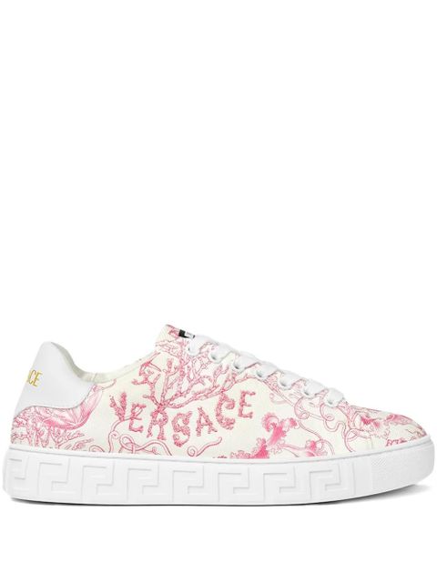 Versace Underwater Barocco Greca sneakers - White - zdjęcie produktu nr 1