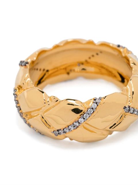 Missoma x Lucy Williams Waffle ring - Gold - zdjęcie produktu nr 2