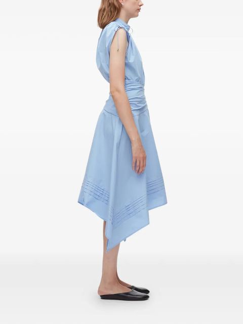 3.1 Phillip Lim tie-detail midi dress - Blue