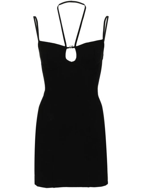 Blumarine cut-out jersey mini dress - Black - zdjęcie produktu nr 1