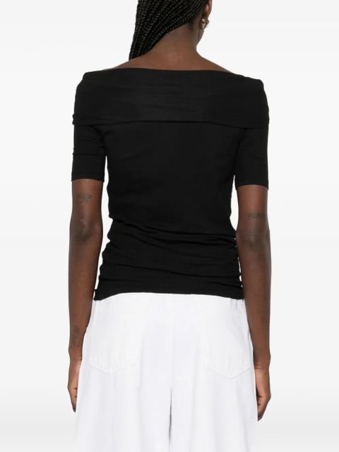 LEMAIRE short-sleeve T-shirt - Black