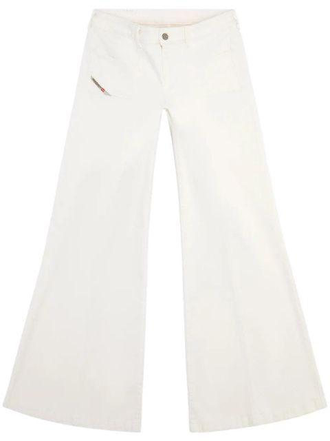 Diesel D-Akii mid-rise flared jeans - White - zdjęcie produktu nr 1