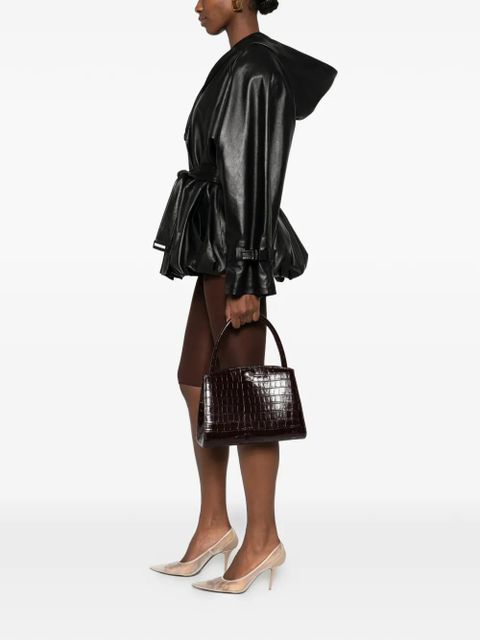 Liffner Pushlock Lady tote bag - Brown