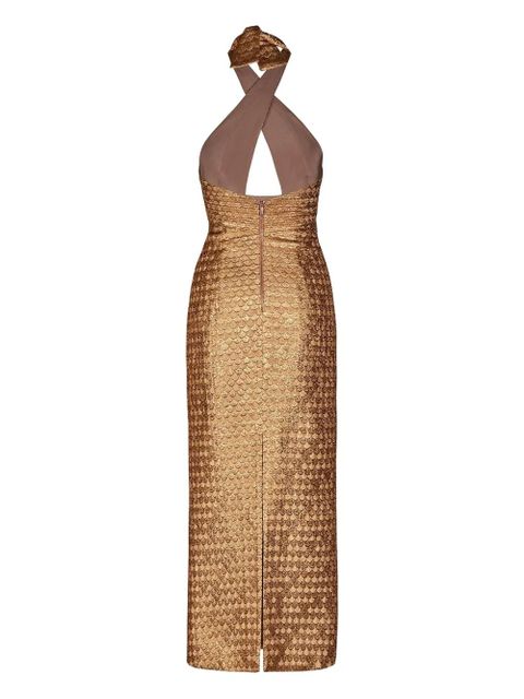 Johanna Ortiz Expedition dress - Gold