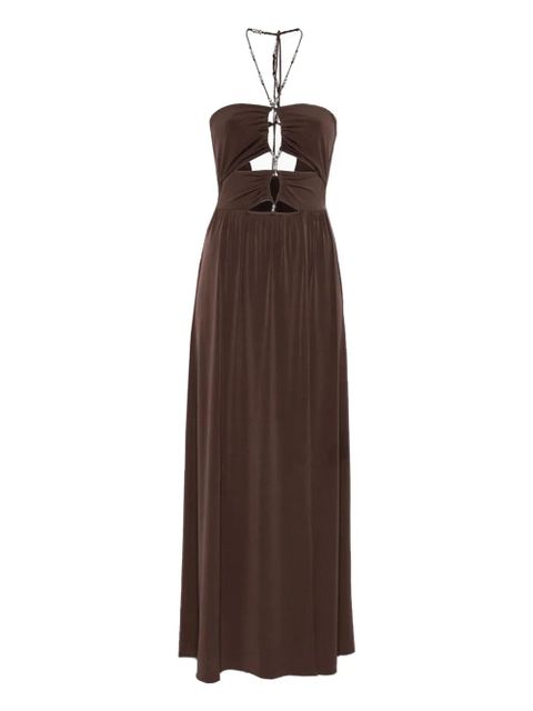 Ba&Sh Jea midi dress - Brown - zdjęcie produktu nr 1