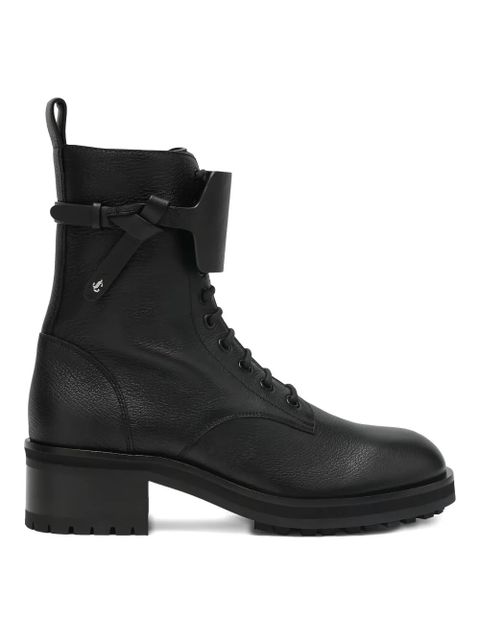 Jimmy Choo Rosabel lace-up combat boots - Black - zdjęcie produktu nr 1