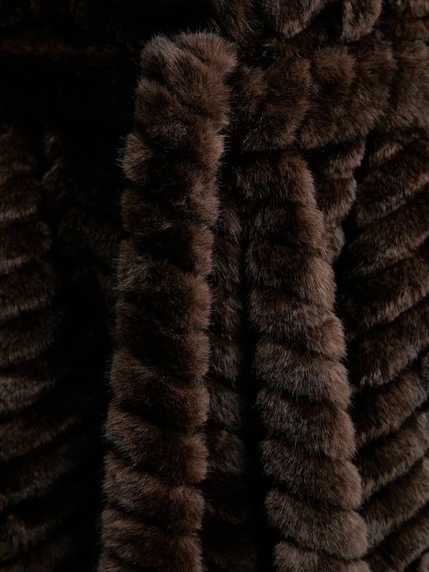 Answear.LAB płaszcz kolor brązowy