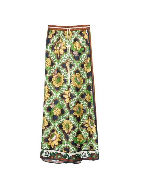 ALEMAIS Liana floral palazzo pants - Blue - zdjęcie produktu nr 1
