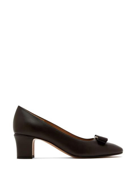 Ferragamo bow pumps - Brown - zdjęcie produktu nr 1