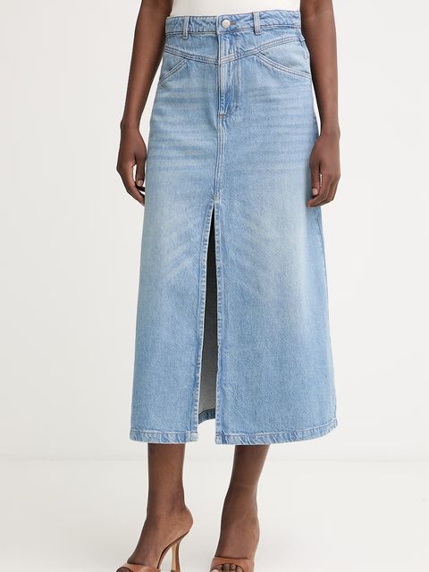 Silvian Heach spódnica trapezowa jeansowa KANT - zdjęcie produktu nr 1