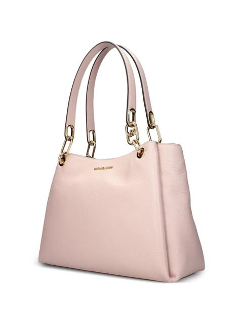 Michael Kors large Trisha leather shoulder bag - Pink