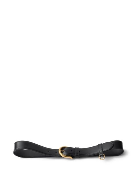 Prada leather belt - Blue - zdjęcie produktu nr 1