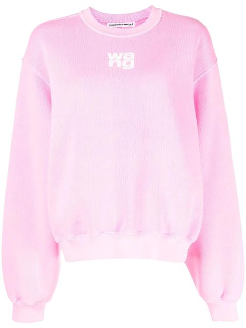 Alexander Wang oversize cotton T-shirt - Pink - zdjęcie produktu nr 1