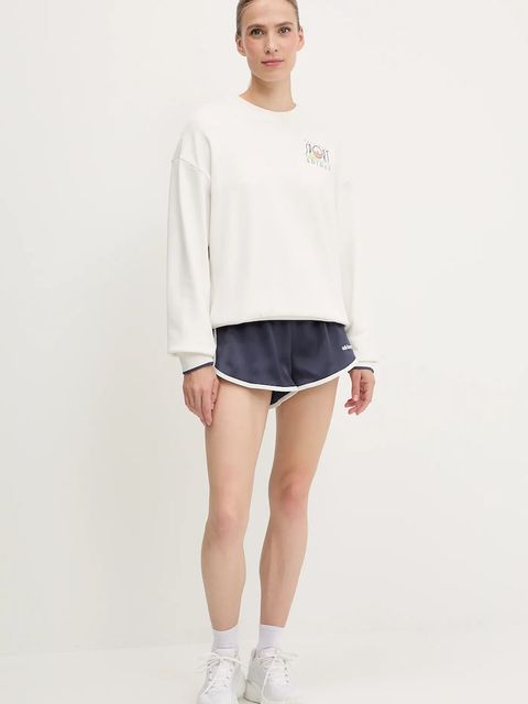 adidas Originals bluza bawełniana Graphic Sweat damska kolor biały z nadrukiem JC7769