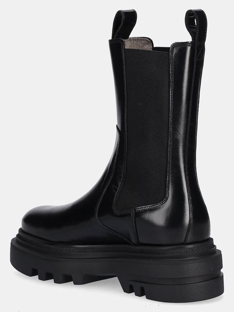 AllSaints sztyblety skórzane Alex Boot damskie kolor czarny na platformie W062FB - zdjęcie produktu nr 2