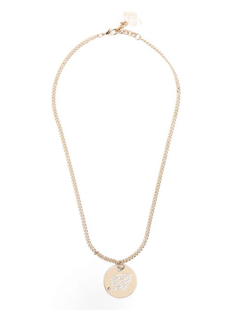 Blumarine medal logo-detail necklace - Gold - zdjęcie produktu nr 1