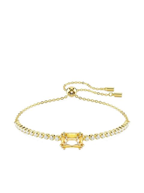 Swarovski Matrix Tennis crystal-embellished gold bracelet - zdjęcie produktu nr 1