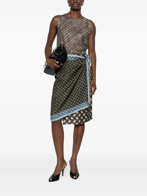 Missoni sequin striped top - Grey