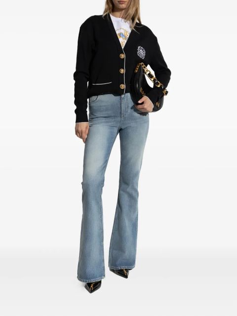 Balmain embroidered cardigan - Black - zdjęcie produktu nr 2