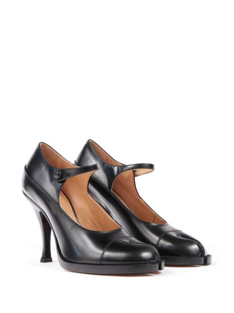Maison Margiela Bourgeoise 100mm leather pumps - Black - zdjęcie produktu nr 2