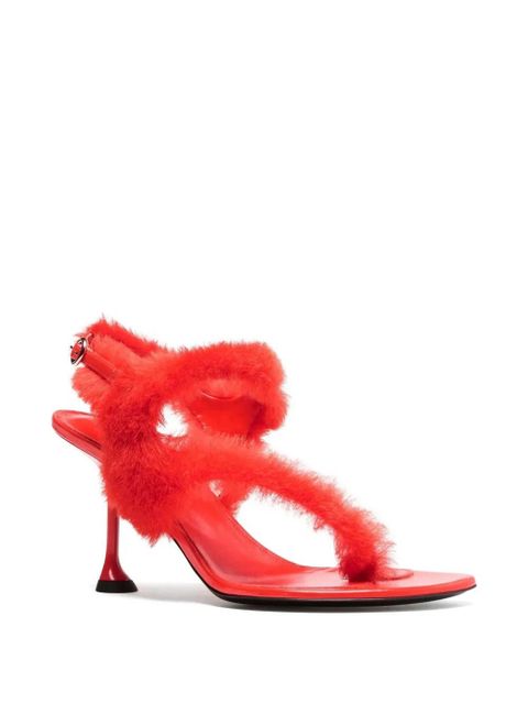 Proenza Schouler Tee thong sandals - Red - zdjęcie produktu nr 2
