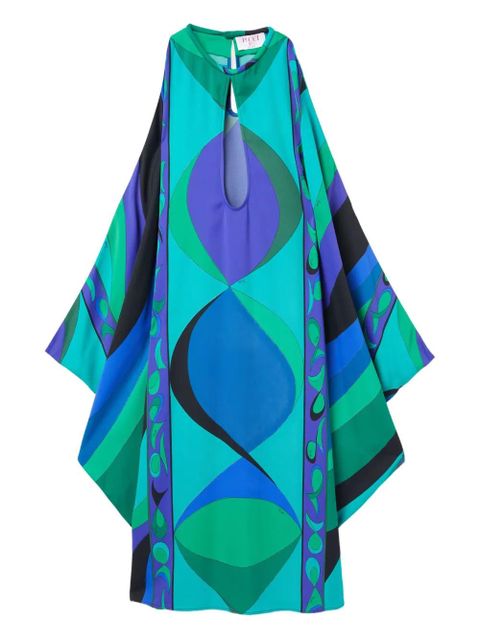 PUCCI Iride-print dress - Blue - zdjęcie produktu nr 1