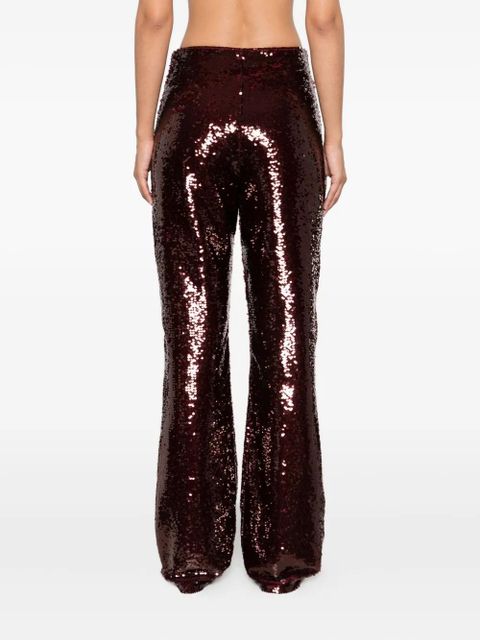 Maje sequin embellished trousers - Red - zdjęcie produktu nr 2