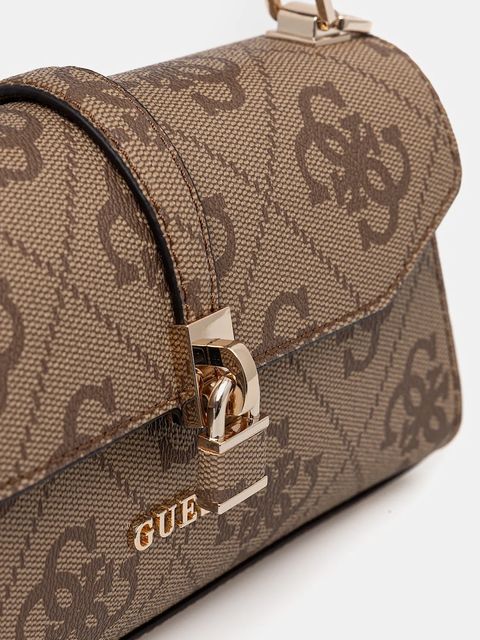 Guess torebka QUEENSLAND kolor beżowy HWOS96 55200