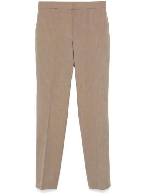 Jil Sander wool tailored trousers - Brown - zdjęcie produktu nr 1