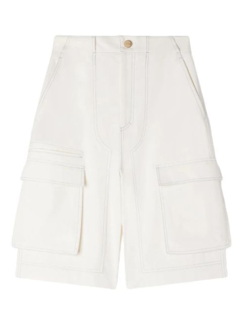 SANDRO cargo-pocket shorts - White - zdjęcie produktu nr 1