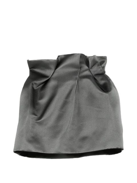 Magda Butrym gathered mini skirt - Grey - zdjęcie produktu nr 1