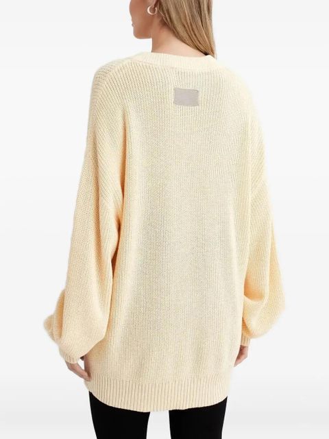 Aya Muse round-neck sweater - Neutrals