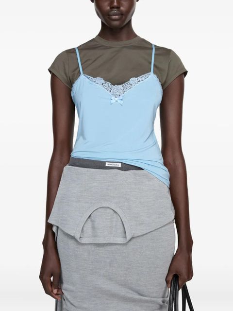 Acne Studios layered top - Blue - zdjęcie produktu nr 2