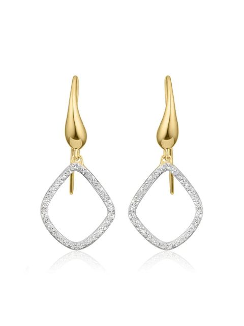 Monica Vinader Riva Kite Diamond earrings - Gold - zdjęcie produktu nr 1