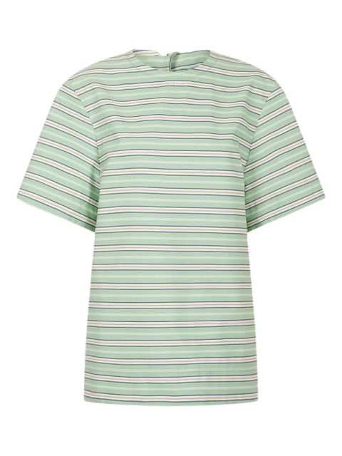 Rabanne striped blouse - Green