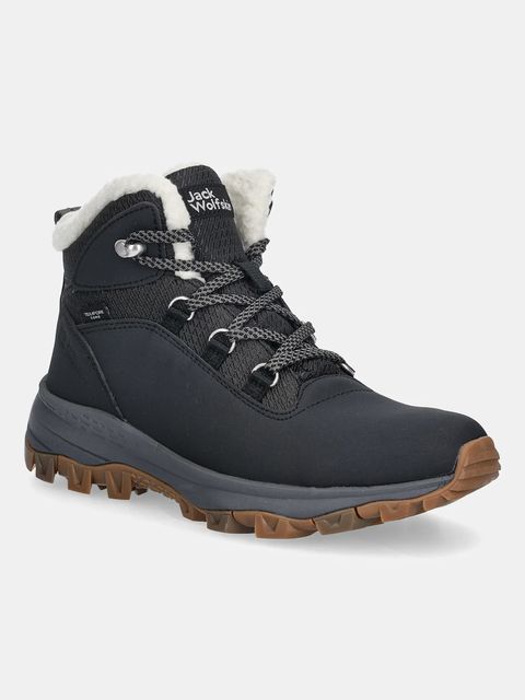 Jack Wolfskin buty Everquest Texapore Mid damskie kolor szary ocieplone - zdjęcie produktu nr 1