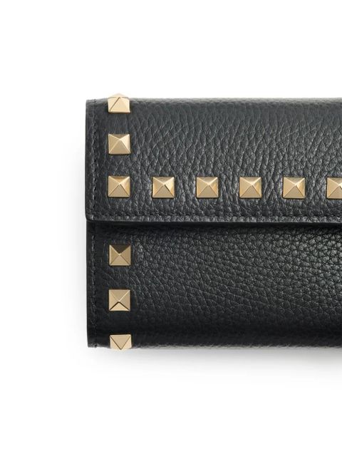 Valentino Garavani Rockstud trifold wallet - Black