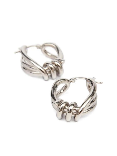 MM6 Maison Margiela Knot earrings - Silver