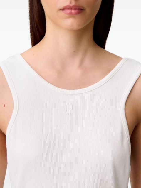 Claudie Pierlot embroidered sleeveless top - White - zdjęcie produktu nr 2