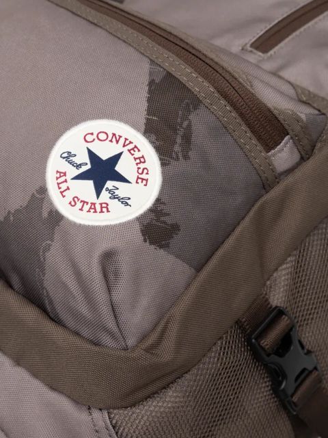 Converse plecak kolor zielony duży wzorzysty 10027004-A01